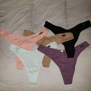 Victoria’s Secret PINK thong panty bundle